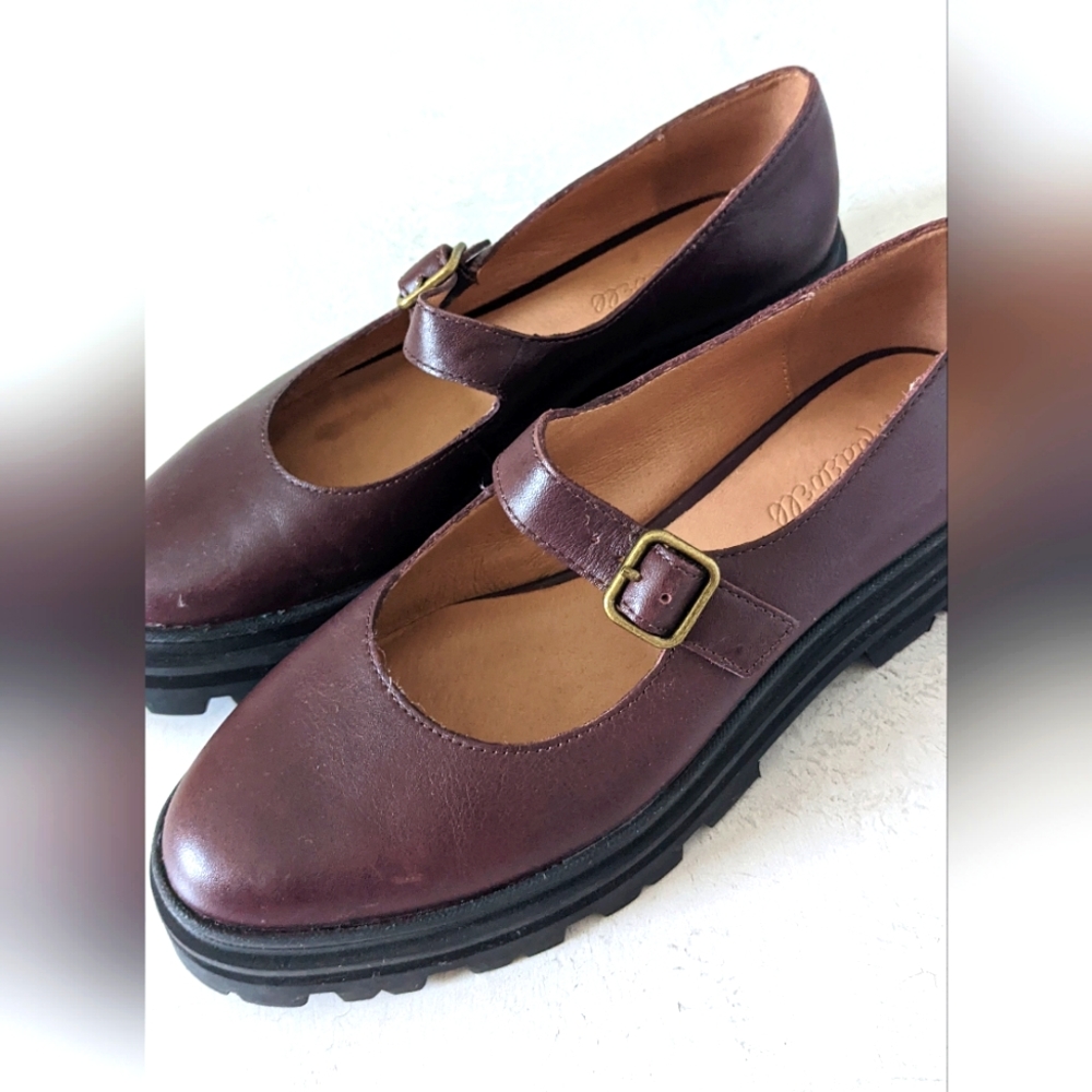 Madewell Freya Platform Lugsole Mary Jane - Picture 6 of 7